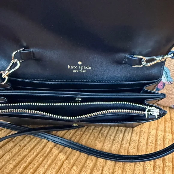 Kate Spade Elegant Black Crossbody Bag - Picture 2 of 3